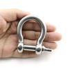 Heyous 2pcs 3/8 Inch 10mm Screw Pin Anchor Shackle Stainless Steel Heavy Duty Bow Shape Load Clamp for Chains Wirerope Lifting Paracord Outdoor Camping Survival Rope Bracelets view 2