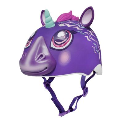 Raskullz Electric Unicorn Child Helmet (ages 5-8), Electric Purple