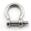 Heyous 1/2 Inch 12mm Screw Pin Anchor Shackle Stainless Steel Heavy Duty Bow Shape Load Clamp for Chains Wirerope Lifting Paracord Outdoor Camping Survival Rope Bracelets view 1