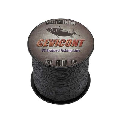GEVICONT Braided Fishing Line Cost-Effective Fishing Tackle 100% Pe Test 8X Strands 328yds to 1094 yds 10lbs-300lbs Multiple Colors Available for Lake Fishing