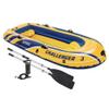Intex Challenger 3 Inflatable Raft Boat Set with Pump and Oars 68370EP (4 Pack) view 2