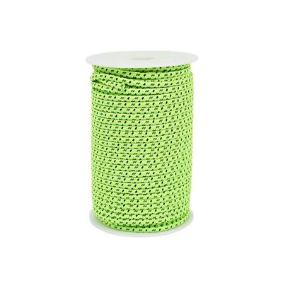 5mm Reflective Cord 164 Feet(50m) Long High Strength Tent Guyline Rope with Bobbin, High-Visibility Tent Rope Guy Lines for Rain Tarps, Tents, Hiking, Camping & Survival Gear