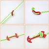 5mm Reflective Cord 164 Feet(50m) Long High Strength Tent Guyline Rope with Bobbin, High-Visibility Tent Rope Guy Lines for Rain Tarps, Tents, Hiking, Camping & Survival Gear view 4