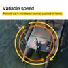 AQUOS Haswing CaymanB Bow Mount Electric Trolling Motor with Wireless Remote- 55 Lb. Thrust, 54in. Shaft, Saltwater & Freshwater view 4