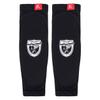 FP Discreet Shin Guard Sleeves for Men & Women-Pack of 2 | Impact-Resistant, Lightweight Leg Protection | Worn Under Pants, Black, X-Large view 1