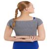 Capezio Ribbed Sweater Knit Cropped Sweater - Size Small, Heather Gray view 2