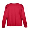 AquaGuard Women UV40+ Sun Protection Long Sleeve Performance T-Shirt, Moisture Wicking, Quick Dry, Sport red, X-Small view 3