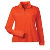 AquaGuard Women's TM36-TT31W-Zone Performance Quarter-Zip, Sport Orange, X-Small view 1