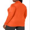 AquaGuard Women's TM36-TT31W-Zone Performance Quarter-Zip, Sport Orange, X-Small view 3