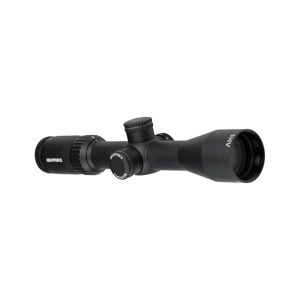Nightforce SHV 3-10x42mm Black Compact Riflescope - Forceplex Reticle, Center Illumination, ZeroSet, Lightweight Scope for Hunting, Tactical and Precision Shooting (C611)