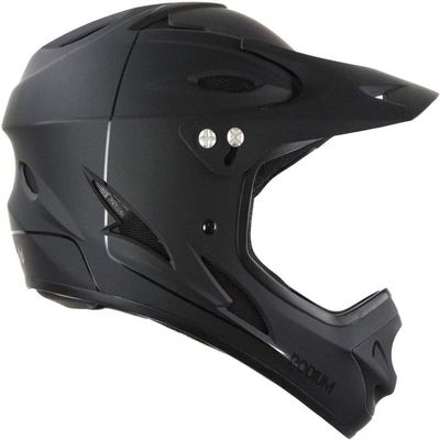 DEMON UNITED Podium Full Face Mountain Bike Helmet Black Includes MIPS Technology (Large)