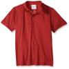 AquaGuard Boys' Big TM36-TT51Y-Zone Performance Polo, Sport red, Small view 1