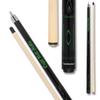 Eight Ball Mafia EBMBK02 Break Cue - Matte Black with Lime Green Logo - 25oz view 1