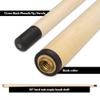 Eight Ball Mafia EBMBK02 Break Cue - Matte Black with Lime Green Logo - 25oz view 3