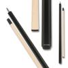 Action Mass?? Pool Cue, 14mm Soft Elk Master Tip, Stiff Shaft, 46.5-inch Long Cue for Complicated Mass?? Shots, for Artistic Pool - Black Matte, 25oz view 1