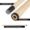 Action Mass?? Pool Cue, 14mm Soft Elk Master Tip, Stiff Shaft, 46.5-inch Long Cue for Complicated Mass?? Shots, for Artistic Pool - Black Matte, 25oz view 4