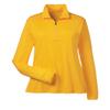 AquaGuard Women's TM36-TT31W-Zone Performance Quarter-Zip, Soft Pink Athletic Gold, Small view 1