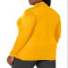 AquaGuard Women's TM36-TT31W-Zone Performance Quarter-Zip, Soft Pink Athletic Gold, Small view 3