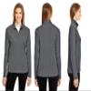 AquaGuard Women's TM36-TT31W-Zone Performance Quarter-Zip, Soft Pink Athletic Gold, Small view 4