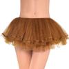 Adult Tulle Tutu Skirt | Brown | 1 Pc. view 1