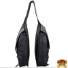 HILASON Soft Leather Horse Saddle Bag Black | Equestrian Western Adjustable Closure view 3