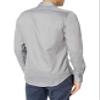 Van Heusen Men's Dress Shirts Fitted Lux Sateen Stretch Solid Spread Collar Shirt, Grey, 16" Neck 36"-37" Sleeve view 2