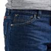Wrangler Authentics Little Boys' Authentics Five Pocket Short, dark rinse 5 view 4