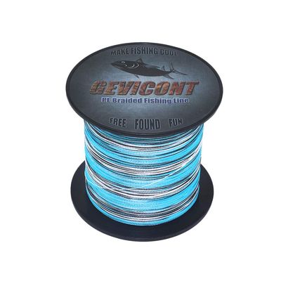 GEVICONT Superbraid Fishing Lines High Performance PE Surf Fishing 100% PE 4-Strand 1640yards 10lb to 100lb Available in 10 Colors for trolling Fishing