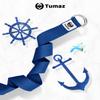 Tumaz Yoga Strap/Stretch Bands [15+ Colors, 6/8/10 Feet Options] with Extra Safe Adjustable D-Ring Buckle, Durable and Comfy Delicate Texture - Best for Daily Stretching, Physical Therapy, Fitness view 2