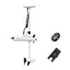 AQUOS Haswing CaymanB 12V 55LB 54in. Shaft Bow Mount Electric Trolling Motor  Includes Wireless Remote& Quick-Release Mount for Fishing Boats in Saltwater & Freshwater
