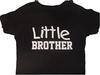 Little Brother Toddler Shirt Boys Baby Tshirt Kids Sibling t-Shirt White view 1