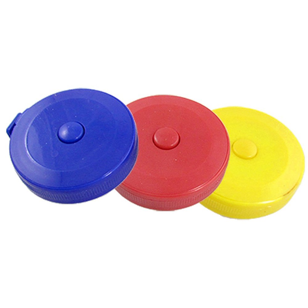 Aexit 3 Pcs Tools & Home Improvement 1.5M Sewing Tailor Retractable Ruler Tapes Tape Measures Measure Tool