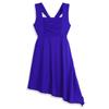 ACSUSS Kids Girls Wide Straps Asymmetric Ballet Dance Wear Gymnastics Leotard Tutu Dress Blue 4 Years view 3