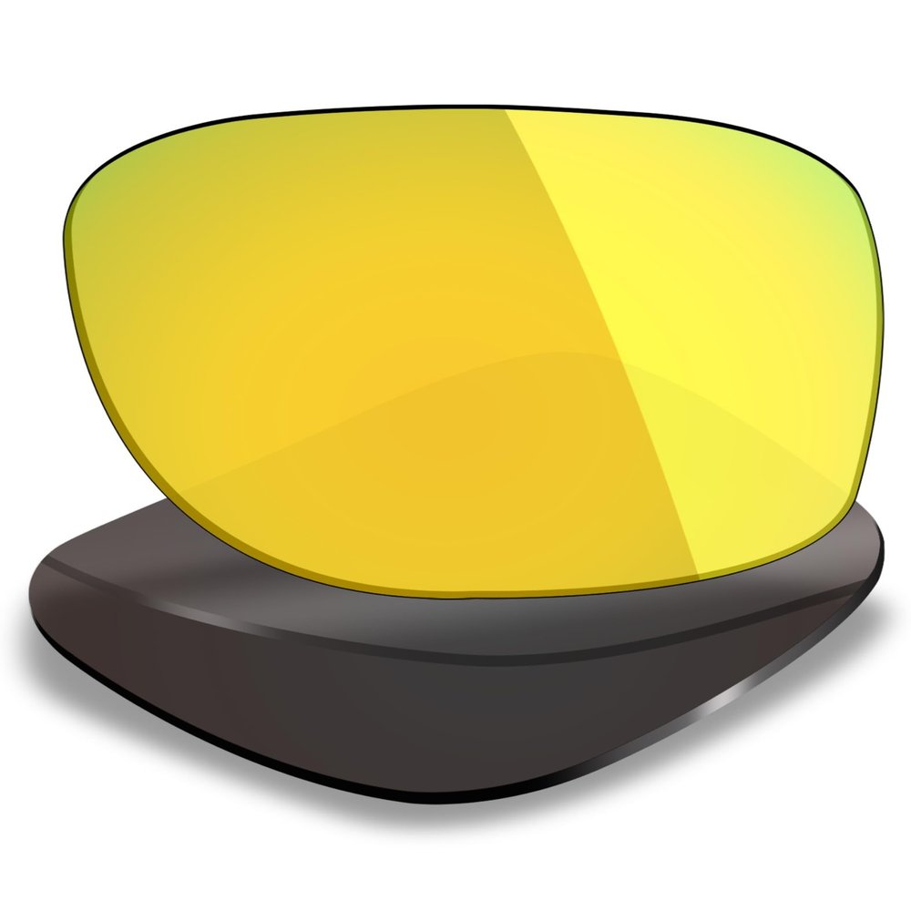 Mryok Polarized Replacement Lenses for Oakley Triggerman OO9266 Sunglasses, HD Polarized, UV Protection, Impact Resistant & Perfectly Fit - 24K Gold