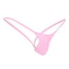 ACSUSS Men's Grape Smugglers Micro Bulge Pouch Thongs V-String Bikini Briefs Underwear Pink M view 1