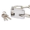 Aexit Cycling Bike Bike Locks Bicycle Security Chain Lock Padlock 90cm Length U-Locks w Keys view 3