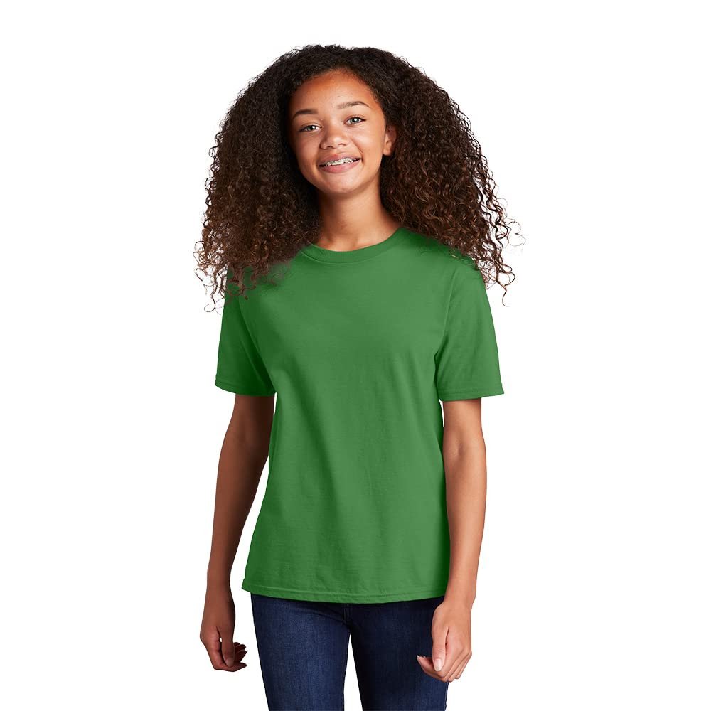PORT AND COMPANY Fan Favorite Tee (PC450Y) Kiwi Green, L