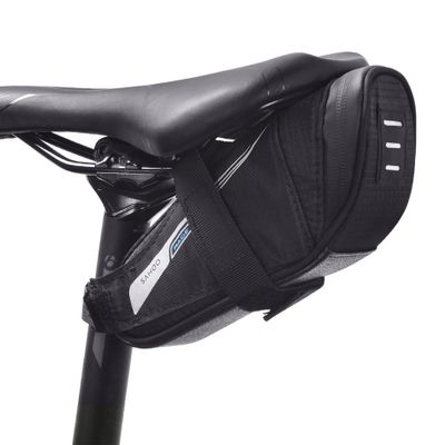 Roswheel Race Series 131432 Ultralight Bike Saddle Bag Bicycle Under Seat Pouch Cycling Wedge Pack for Road Bike, 0.4 Liter Capacity