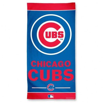 McArthur Chicago Cubs 30" x 60" Fiber Beach Towel New 2018 Design