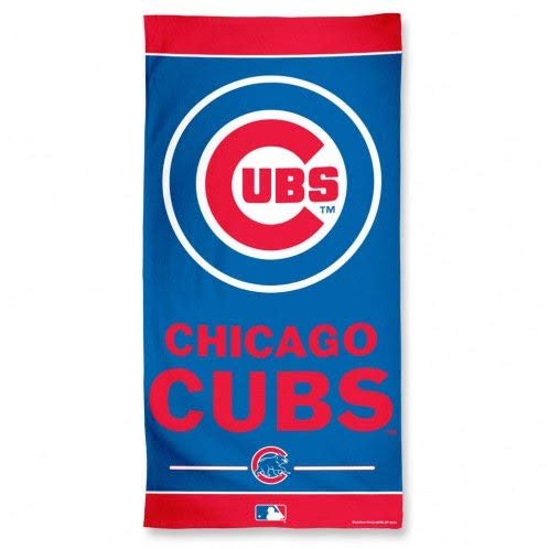 McArthur Chicago Cubs 30" x 60" Fiber Beach Towel New 2018 Design