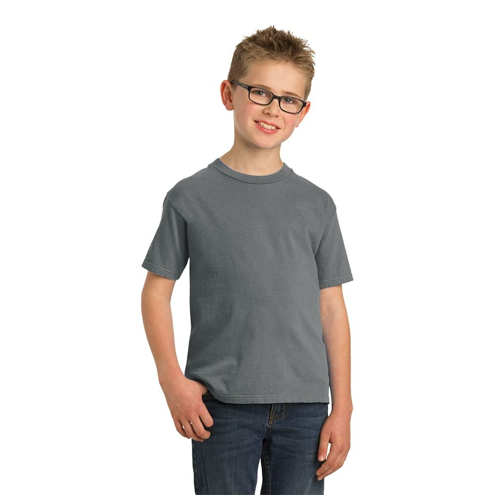 Port & Company Youth Beach Wash Garment-Dyed Tee