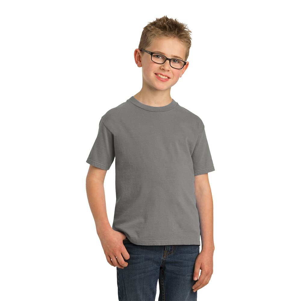 Port & Company Youth Beach Wash Garment-Dyed Tee