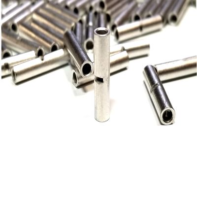 AC/DC WIRE AND SUPPLY 22-18 Gauge 25 PK Uninsulated Non Insulated TIN Butt Splice Connector Terminal