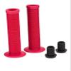 25NINE Ronin Grip with Flange - Flanged BMX Bike and Scooter Handlebar Grips with End Plugs - Modern Pink view 2