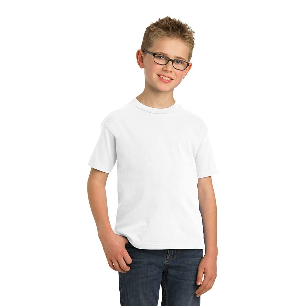 Port & Company Youth Beach Wash Garment-Dyed Tee