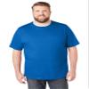 KingSize Men's Big & Tall Shrink-Less Lightweight Crewneck T-Shirt - 2XL, Royal Blue view 1