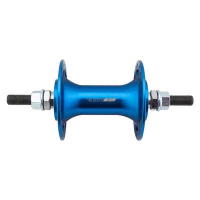 Black Ops MX-1100co BMX Front Hubs, 100mm (Blue)
