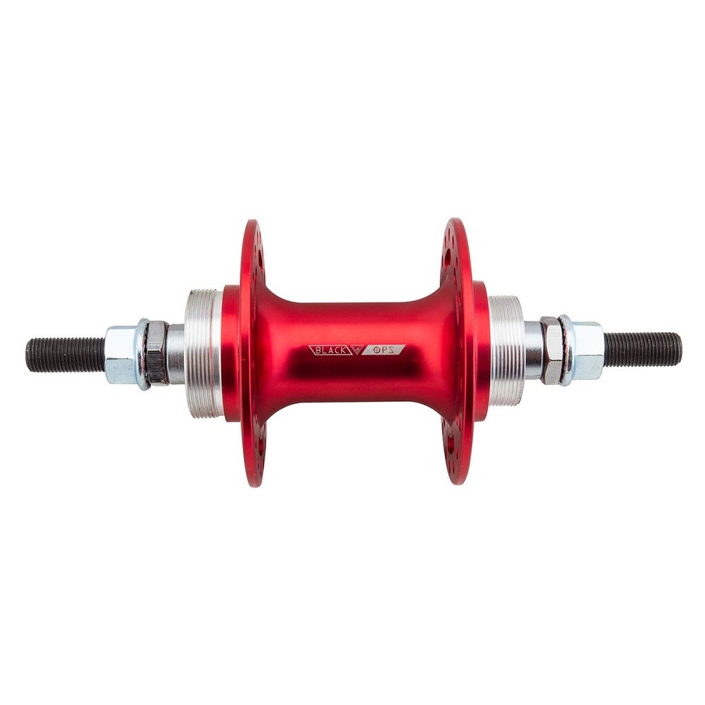 Black Ops MX-1100co BMX Rear Hubs, 110mm (Red)