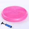 Yoga massage cushion balance pad soft balance plate strengthen balance flexibility training balance blue pink (Color : Pink) view 1