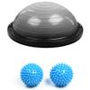 GSPYJQ Semi-Circular Yoga Ball, Thickened Explosion-Proof Yoga Wave Speed Ball semi-Circular Balance Ball, Fitness Yoga Hemisphere Rehabilitation Training 59.8 * 20.5cm (Color : C) view 1